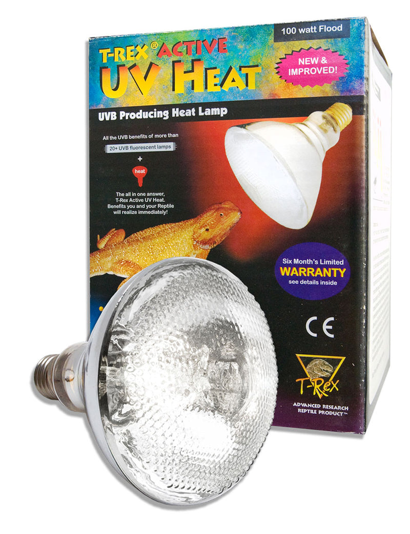 T-Rex Reptile Lighting - Active UV Heat Bulb – T-Rex Products